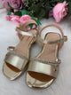 Sandália StarPink Aurora Dourado