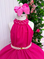 Vestido Banana Club Longo Âmbar Pink