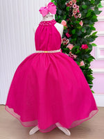 Vestido Banana Club Longo Âmbar Pink