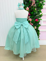 Vestido Banana Club Longo Âmbar Verde Menta