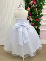 Vestido Banana Club Longo Âmbar Branco