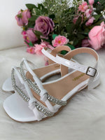 Sandália StarPink Violeta Branco