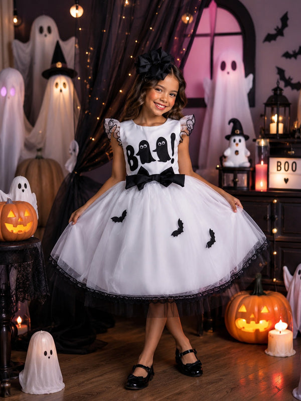 Fantasia/ Vestido Mini Miss Boo Encantado -  Halloween