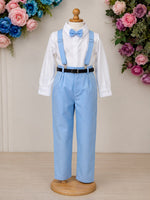 Conjunto Meninos Miss Cherry Leo Azul Claro Md 2