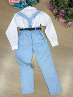 Conjunto Meninos Miss Cherry Leo Azul Claro Md 2