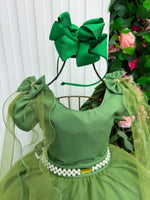 Vestido Banana Club Longo Diamante Verde Militar