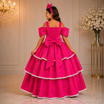 Vestido Banana Club Longo Safira Pink