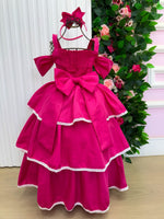 Vestido Banana Club Longo Safira Pink