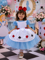 Vestido Menina Bonita Tematico Mundo Encantado