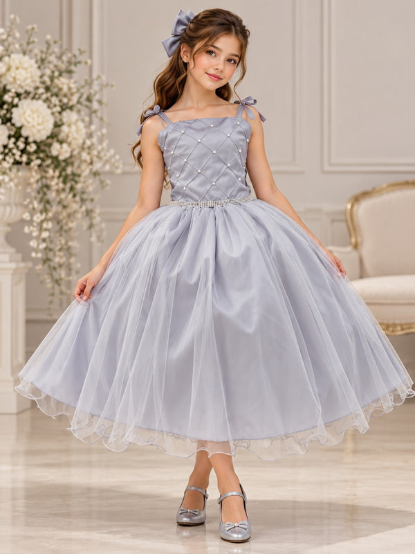 Vestido Marie Mariely Prata