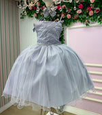 Vestido Marie Mariely Prata