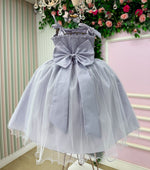 Vestido Marie Mariely Prata