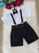 Conjunto Miss Cherry Henry Suspensorio Preto